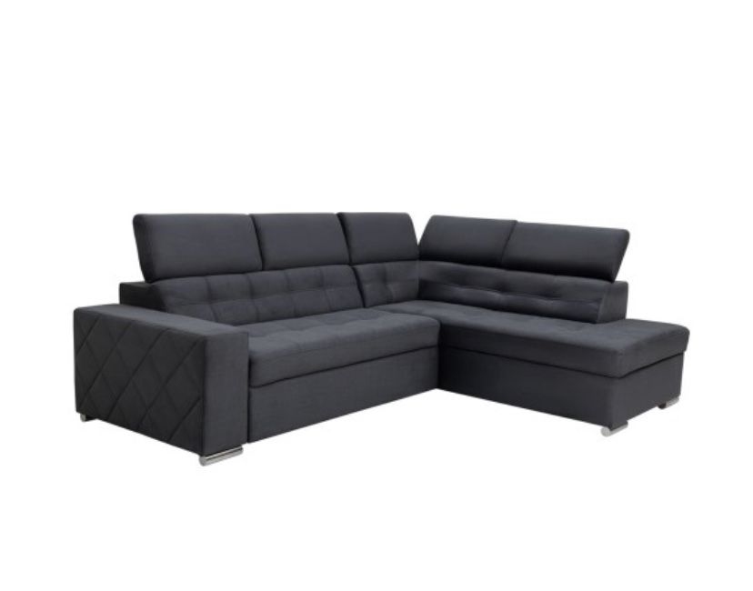 Narożnik z funkcją spania L Nowy