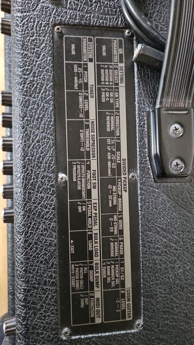 Wzmacniacz gitarowy Roland Vga-7