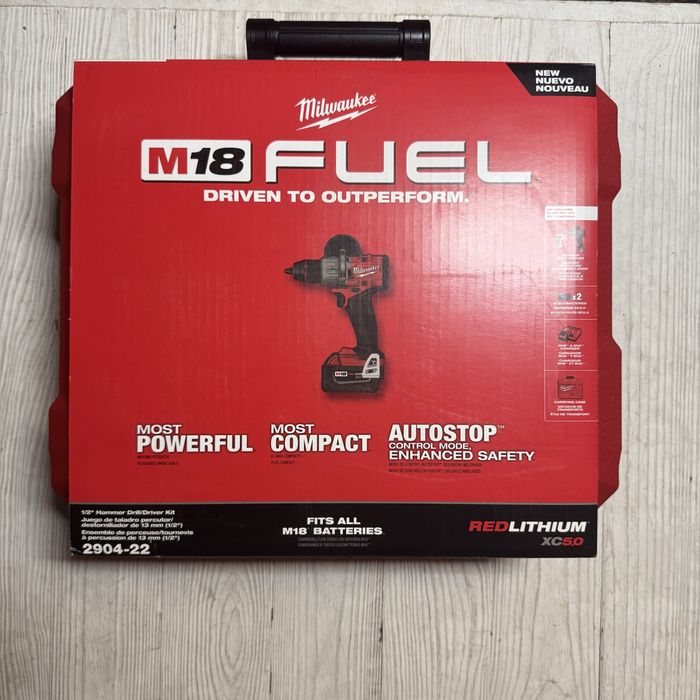 Безщіткова дріль шурупокрут Milwaukee M18 FUEL™ 2904-22
