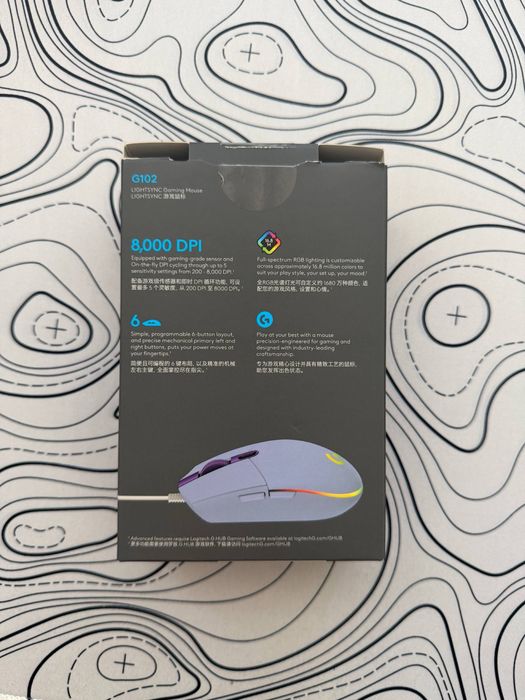 Мышка Logitech g102
