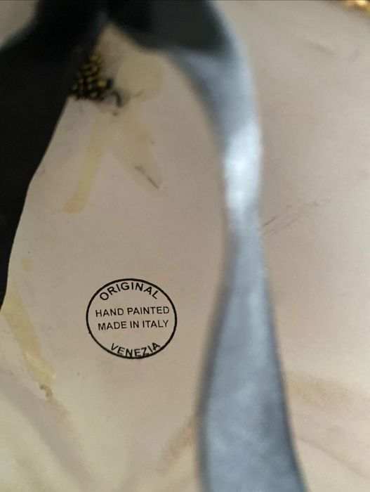Mascara Veneziana vintage artesanal Séc.XVIII  Coleção Particular