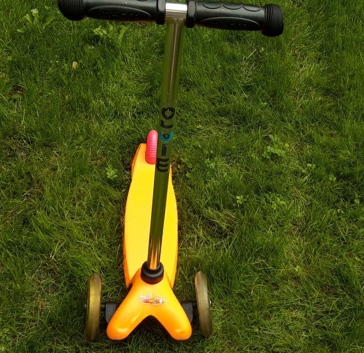 HULAJNOGA dziecięca pomarańczowa MICRO Mini