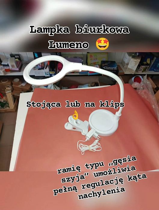Lampka biurkowa Lumeno