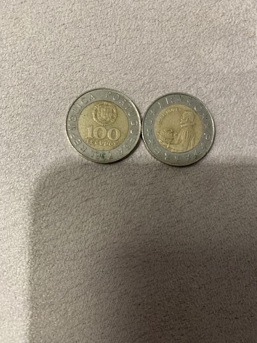 Moeda de cem escudos de 1992 - Pedro Nunes