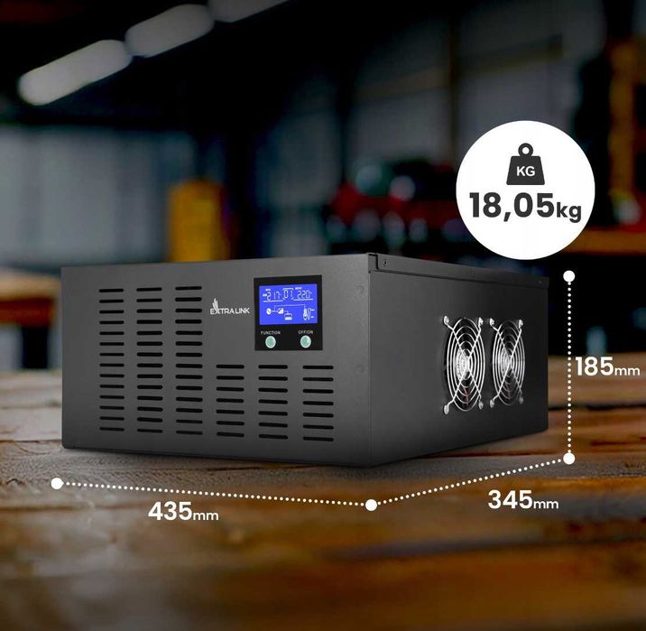 ИБП ДБЖ  Logic Power  LPM-PSW-1500VA  для Lifepo4 AGM GEL