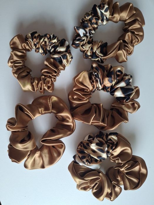 Gumki scrunchie gumki