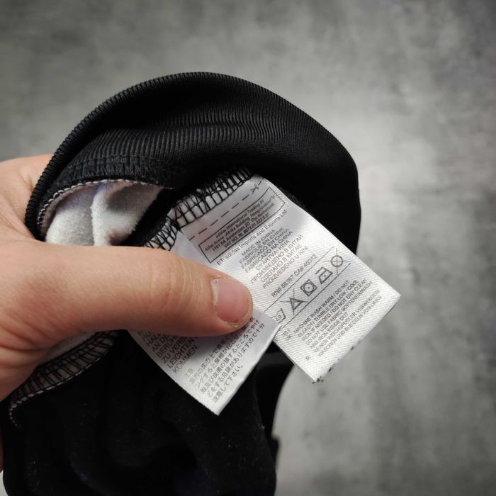 MĘSKA Bluza Sportowe Adidas Śliska Małe Logo Haft Czarna 3 Paski