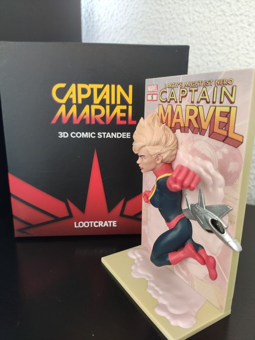 Figura Comic 3D Captain Marvel
