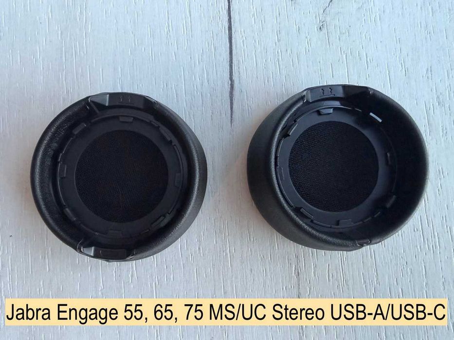 Амбушури Jabra Evolve 20, 30, 40, 65 75 Series Engage 55, 65, 75