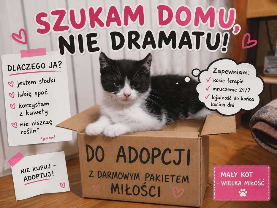 REZERWACJA Oddam za darmo kotki