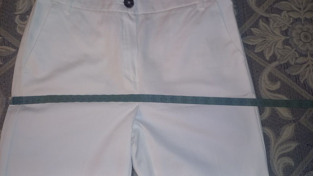 Білі штани Елегантні жіночі брюки Італія