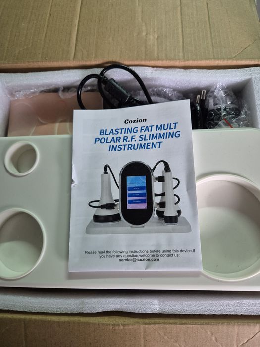 Maszyna kawitacyjna 40KHz 3 GŁOWICE ODMŁADZANIE