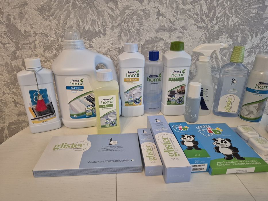 Amway Dish Drops L.O.C. еко побутова хімія засіб для прання  миття посуду очищувач духовок дозувальний флакон