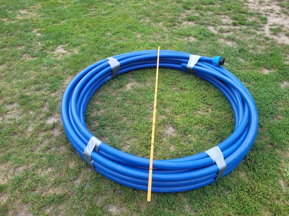 Rura pcv 4,5cm 50 metrów długa