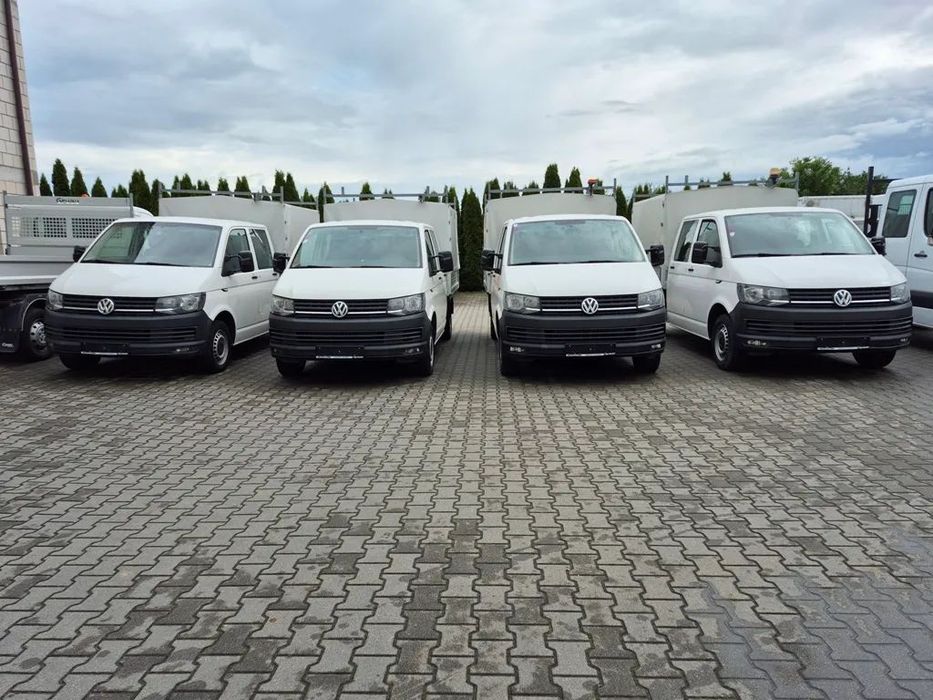 Volkswagen TRANSPORTER T6 DOKA PLANDEKA  Skrzyniowy doka brygadówka paka po serwisie ASO