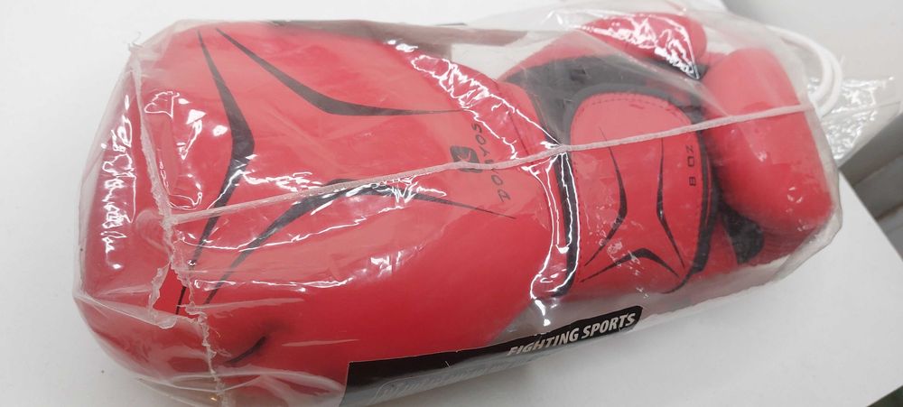Luvas Boxe Domyos FKT 180 8oz NOVAS