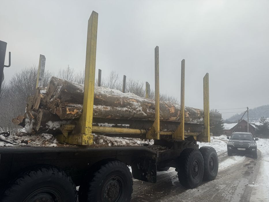 КамАЗ 4310 з маніпулятором(loglift130) лісовоз+причеп розпуск 6х6
