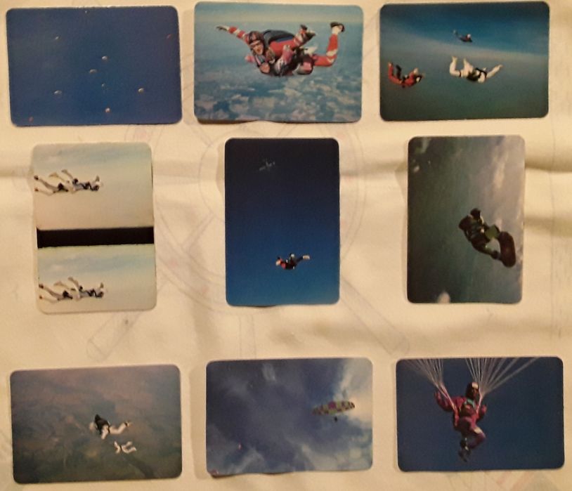 Calendários de bolso Pára-Quedismo