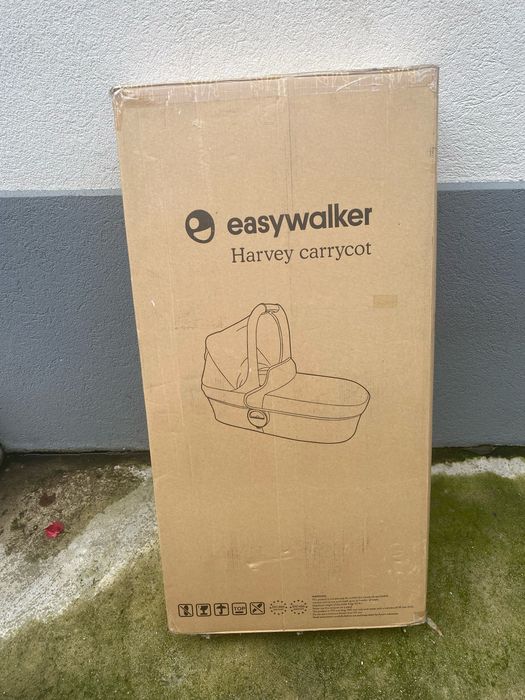 Carrinho de bebé duplo Easywalker Harvey + alcofa
