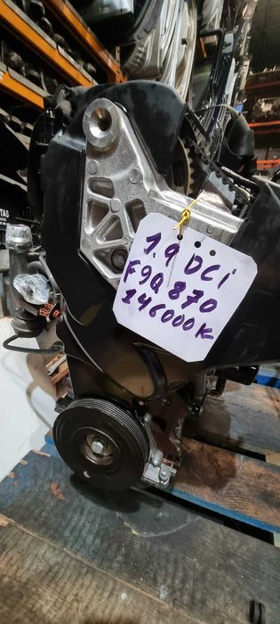 Motor 1.9 Dci Ref F9Q870 com 146000 km Completo Com Garantia !!