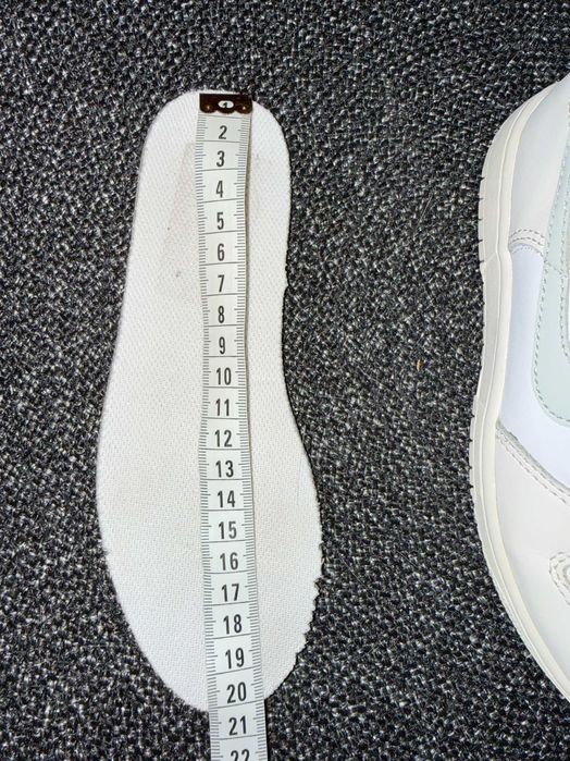 Шкіряні кросівки nike dunk low, оригінал, р-р 31,5, уст 20 см