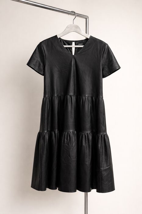 Продам кожаное платье