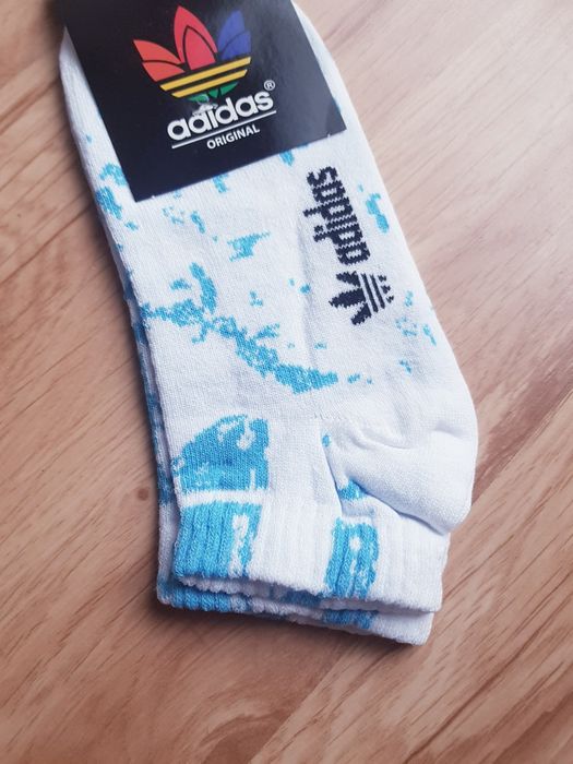 Nowe bawełniane skarpety damskie marki Adidas Original rozmiar 36/41.