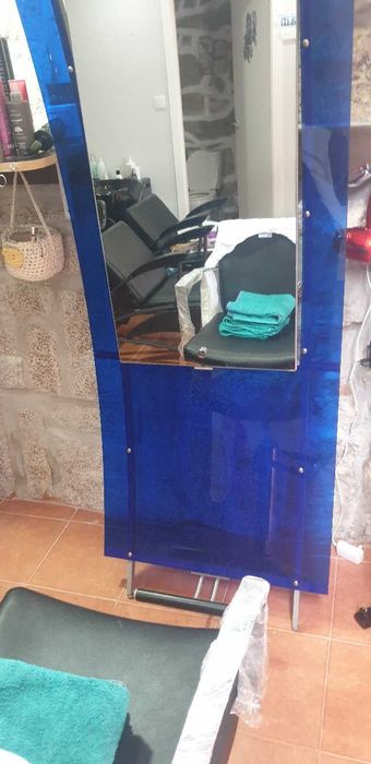 Calha de lavagem cabeleireira