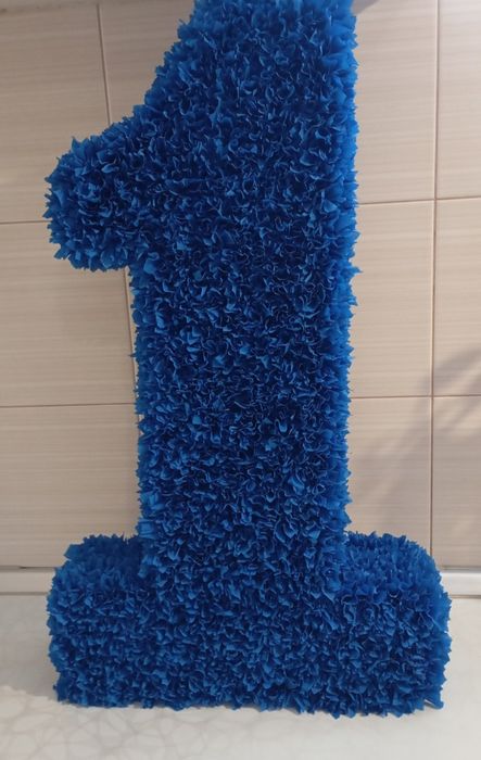 Цифра 1 обьемная