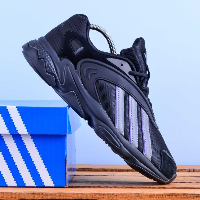(2250) Кросівки Adidas Oztral чорні замшеві (41-46) адідас адідаси