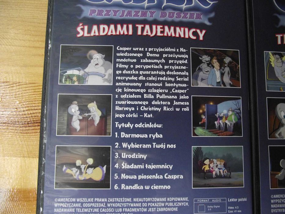 Casper przyjazny duszek 10 bajek kolekcja filmy