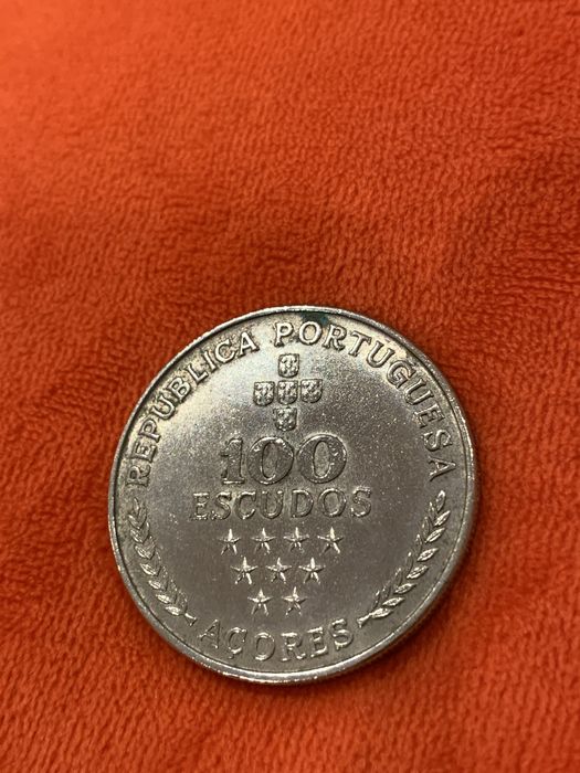 Moeda 100 escudos acores