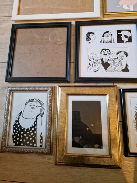 Komplet ramek do zdjęć IKEA Tiger 13 sztuk