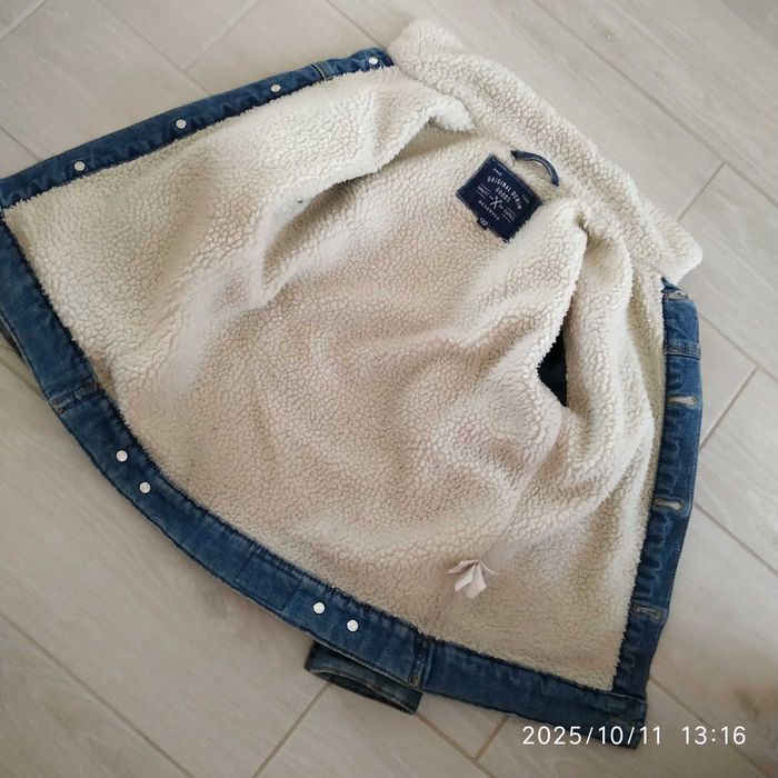 Джинсова курточка для хлопчика 116-120 зріст