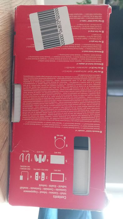 Nintendo  Switch z dwoma grami