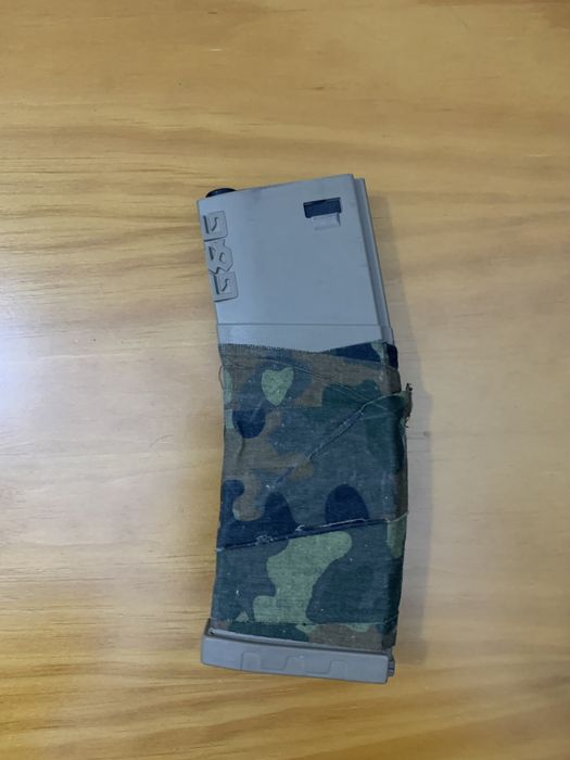 5 real magazine e 1 mid-cap Airsoft