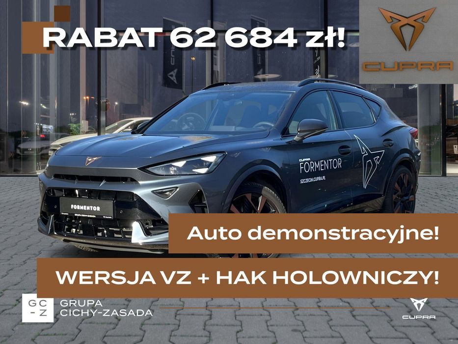 Cupra Formentor VZ 2.0 TSI 333 KM 7-biegowa automatyczna - DSG 4Drive