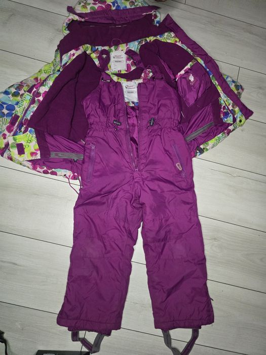 Зимовий комбінезон Мayoral 4 роки фіолетовий ПУХОВИЙ