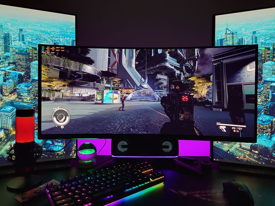 3K Монітор 34" Dell Alienware AW3423DWF, QD OLED 10-Bit / 165Hz, 0.1 M