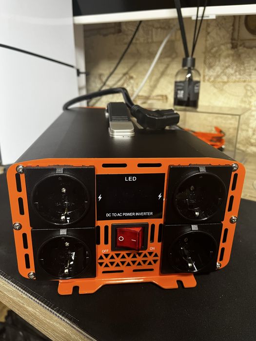 Инвертор 3000 Вт, 72 В → 220 В (чистая синусоида)