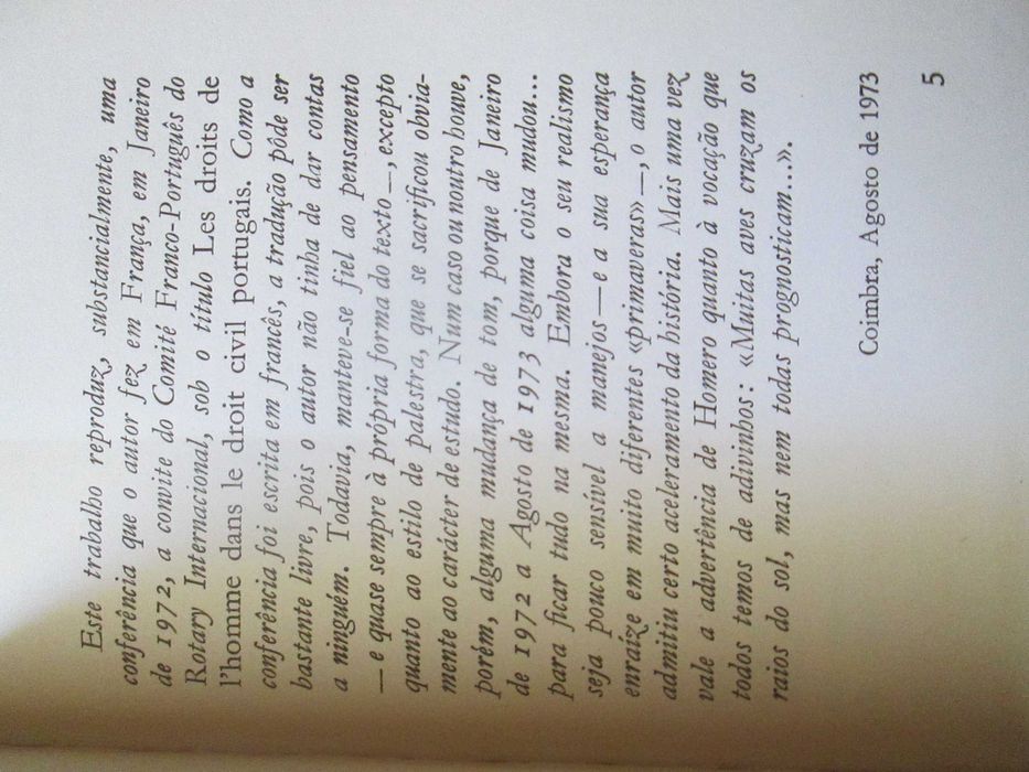 Os Direitos do Homem no Direito Civil Português, Orlando de Carvalho