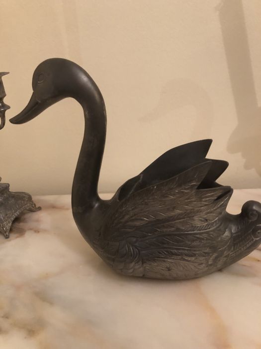 Cisne em Estanho 95%