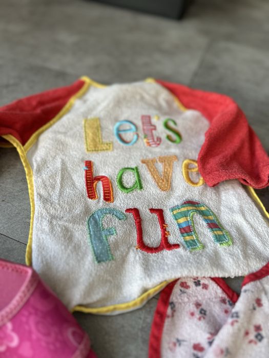 Śliniaki fartuszki blw