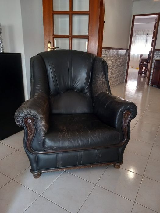 2 Poltronas em pele
