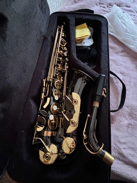 Saxofone Alto Roy Benson AS202K Preto