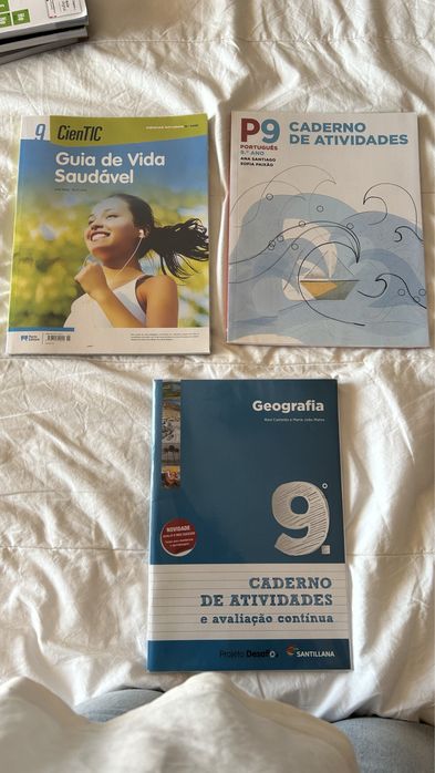 cadernos de atividade do 9 ano