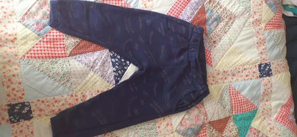 Calças cardadas Zara azuis escuras - 2 / 3 anos