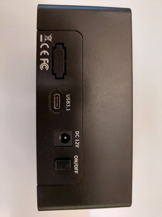 Док-станція Maiwo для HDD 2.5"/3.5" SATA/SSD USB 3.1 (K308C)+HDD 2TB