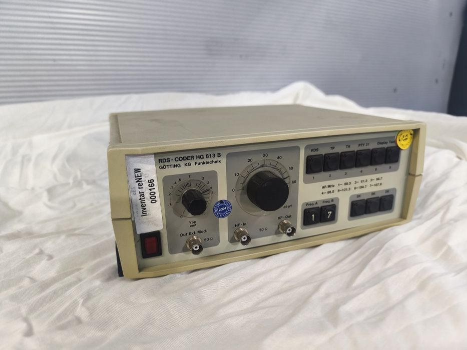 Götting HG 813 B RDS-Coder – generator RDS, aparatura pomiarowa