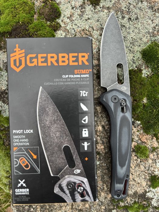 ніж Gerber Sumo - Black